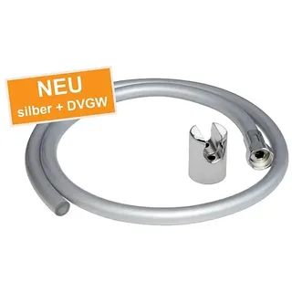 Kneipp-Schlauch silber 2,5 m Vollstrahlschlauch