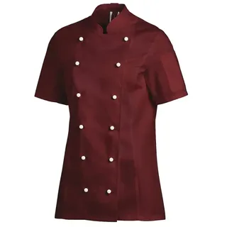 Leiber Kochjacke Damen bordeaux