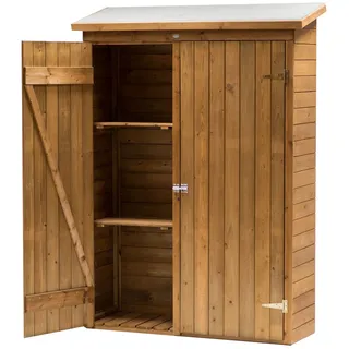 Axi Gartenschrank Olivier Holz 131 cm x 180 cm Braun