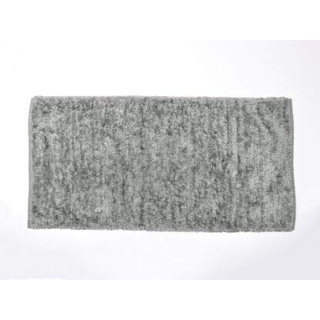 MI CASA Teppich Soft 120 x 160 glatt grau OSC, 60% Baumwolle, 40% Polyester, dunkelgrau, 120X160