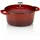 24 cm rund rot