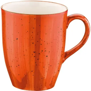 Bonna 6x Aura Terracotta Conic Tasse 33cl Orange Porzellan ATCMUG03KKN Kaffeetasse Teetasse Geschirr