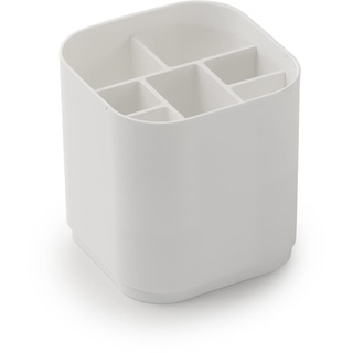 Gedy | Seventy Badezimmer-Organizer aus Thermoplastharz, bestehend aus 7 Bereichen, Farbe Weiß, Maße 12,1 x 11,6 x 11,6 cm und Gewicht 0,2 kg