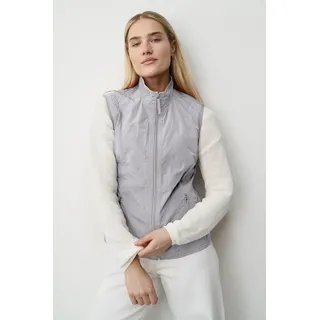 Barbara Lebek Funktionsweste moderne Übergangsweste, Damenweste oder Gilet weiß 52 EU