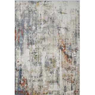LUXOR LIVING Molinos Webteppich 120 x 170 cm Beige-Blau