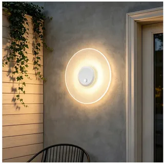 mai & mai Wegeleuchte LED 6W ⌀30cm wetterfest IP65 sandweiß