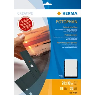 Herma Fotophan 20x30 Schwarz 10 St.