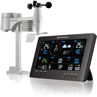 Bresser ClearView Wettercenter Schwarz 7002586
