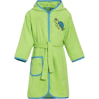Playshoes Frottee-Bademantel Schildkröte Grün | Gr.: 146/152