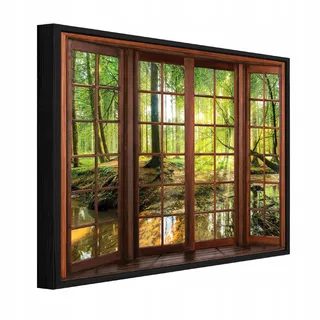 WallArena Wald Holz 100x70 cm