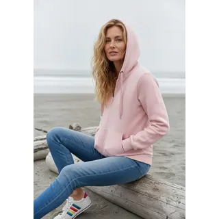 salzhaut Sweatjacke SÖÖTE JACKE Rosa/Weiß  XL