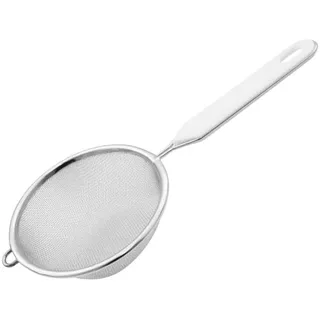Fackelmann Küchensieb Ø 10 cm Edelstahl weiß