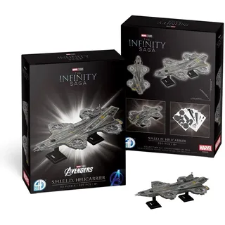 Marvel Avengers SHIELD Helicarrier 3D Puzzle 220 Stuck 4D Cityscape