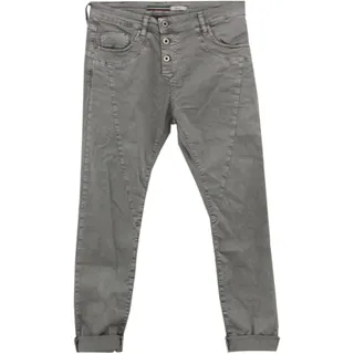 Please, P 78A_DR7DVO-P78A, Damen Jeans Hose Twill Stretch 3828-greything L - L