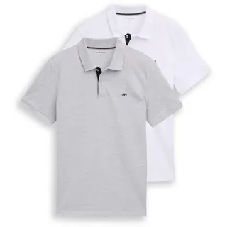 Tom Tailor Poloshirt grau S