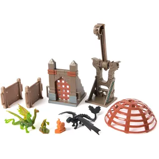 Spin Master Drachenzähmen leicht gemacht - Drachen-Arena Spielset mit Drachen- und Wikingerfiguren