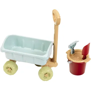 Theo Klein Bollerwagen mit Eimer-Set