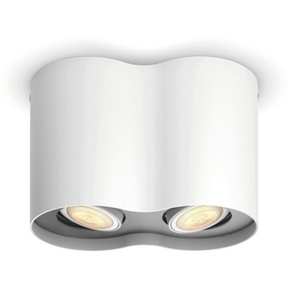 Philips HUE Led-Deckenleuchte White Ambiance Pillar, Weiß, Metall, G, 19.3x12x10.3 cm, Smartphone-Steuerung, Lampen & Leuchten, Innenbeleuchtung, Smart Lights, Smart Home Deckenleuchten