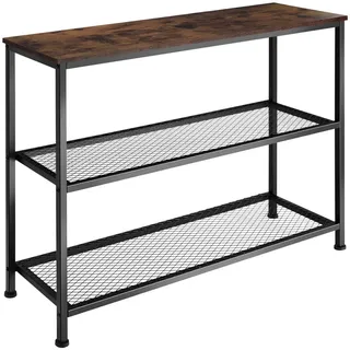 Tectake Bristol Konsolentisch 100x30x81cm braun