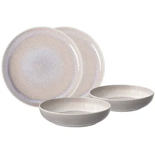 Villeroy & Boch Perlemor Sand Kombiservice 4-tlg. beige