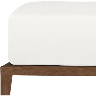SCHIESSER Spannbettlaken Jersey 100 x 200 cm weiß