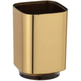 Wenko Auron Zahnputzbecher Gold