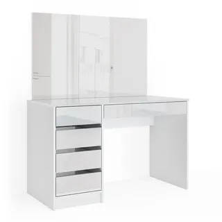 Vicco Schminktisch Sherry Weiß, 120 cm,