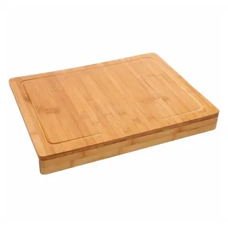 Five 5five Simply Smart Backbrett in braun - Bambus-Schneidebrett aus Holz