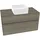 Waschbeckenunterschrank 100 x 55 cm Stone Oak