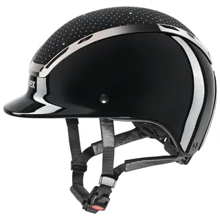 UVEX Exxeed glow Reithelm - navy-black - M-L (57-59)