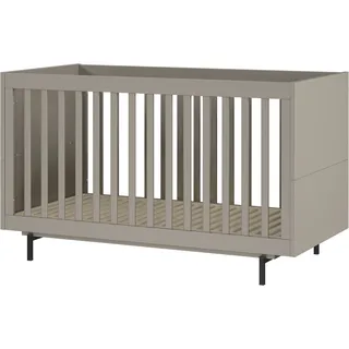Germania Babybett Tomino 70 x 140 cm Lack Grau
