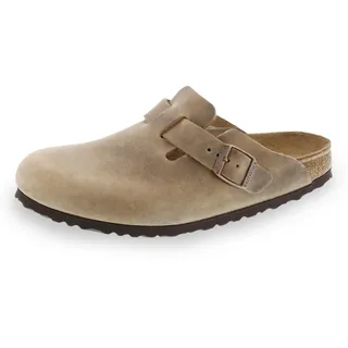 Birkenstock Boston Nubukleder geölt schmal tabacco brown 39