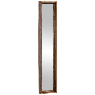 Woodkings Wandspiegel Sumatra 30 x 150 cm Braun
