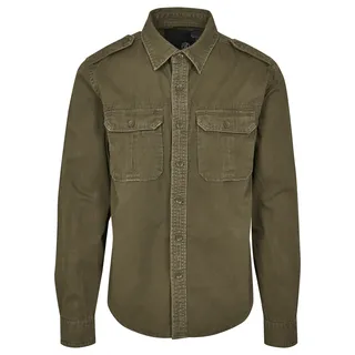 Brandit Textil Vintage Langarmhemd Olive 5XL