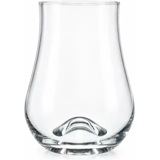 B.BOHEMIAN BABY RON elegantes Kristallglas für Whisky & Rum, 100 ml, 6er-Set, ideal für Verkostungen, Snifter degustation glas, Spülmaschinengeeignet, Whiskey Gläser Set, cristallin glas