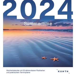 Summertime - KUNTH Postkartenkalender 2024