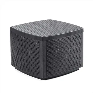 Mojawo Garten Beistelltisch 53 x 53 x 40 cm Grau