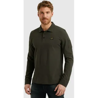 PME Legend LONG SLEEVE POLO AMERICAN CLASSIC grün 3XL