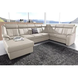 sit&more Wohnlandschaft Basel U-Form, wahlweise mit Relaxfunktion beige