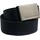 Canvas Gürtel navy/silber 80-105