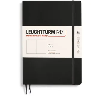 Leuchtturm1917 Notizbuch Composition B5 schwarz/blanko