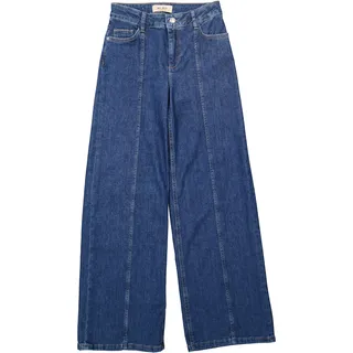 Mos Mosh Damen Jeans Reem Mila dunkelblau (as3, Waist, Numeric_42, Numeric_28, Regular, Regular) - 28W