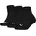 Sneakersocken Schwarz 35-38