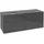 Waschbeckenunterschrank 140 x 55 cm Glossy Grey