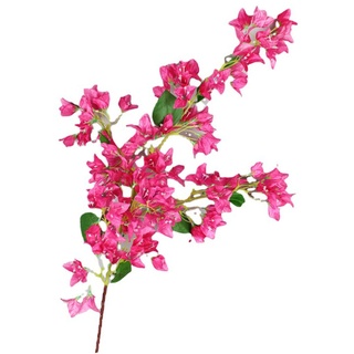 Mumusuki 47,2 Zoll Künstliche Bougainvillea-Zweige, Künstliche Blumenstiele, Handgefertigter Pflaumenblütenstrauß aus Frühlingsseide für Zimmer, Küchen, Badezimmer, Hochzeit, Party