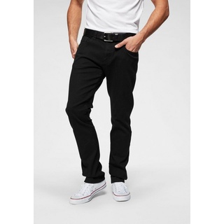 camel active Regular-fit-Jeans HOUSTON im klassischen 5-Pocket-Stil schwarz
