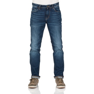 Tom Tailor Herren Jeans Josh Slim Fit Blau Normaler Bund Reißverschluss W 31 L 30