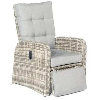 SonnenPartner Müsing Lounge-Sessel mit Armlehnen Sunny Smart Allianz taupe, Metall, 1 St.