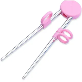 TOSSPER Training Chopstick, Kinder Essstäbchen Mit Helfern, Lernen Stäbchen Für Kinder Kind Erwachsene Anfänger