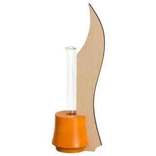 Dekovase Tischdekoration Tischvase Ahorn orange BxHxT 9x25x6,5cm NEU bunt